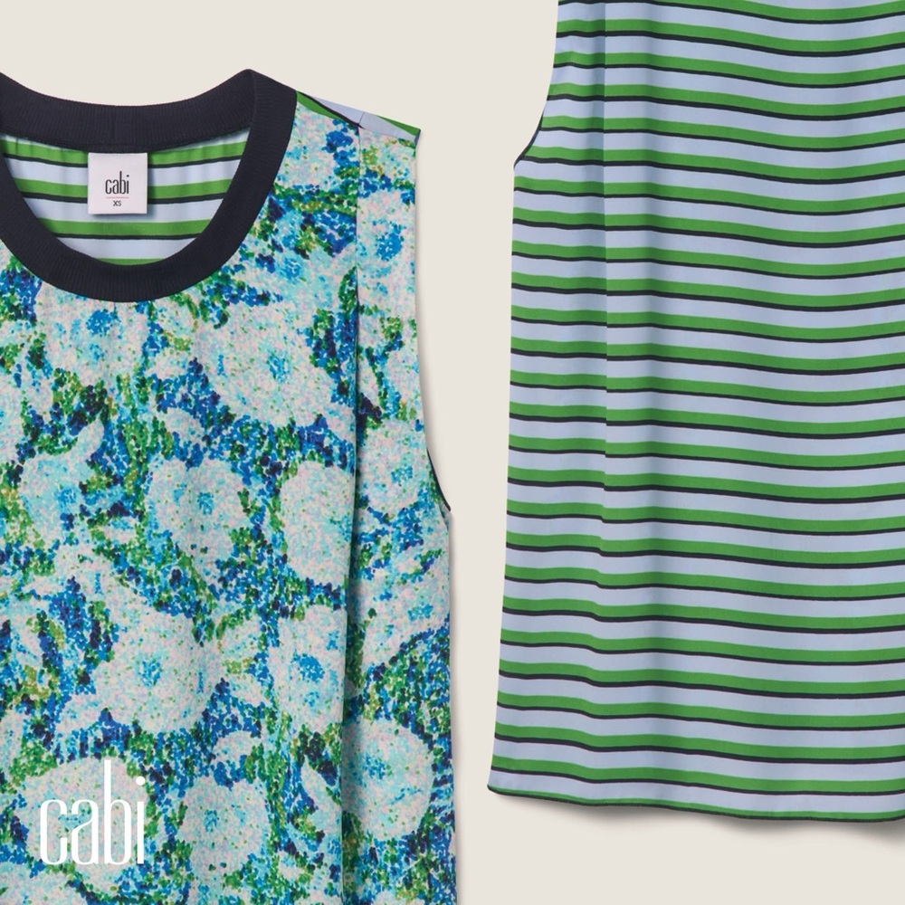 CAbi Spring 25 Printed Complete Top